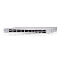 Ubiquiti UniFi Switch US‑48‑500W 48 Port Gigabit Yönetilebilir+2×1 Gb & 2×10 Gb SFP Uplink, 500 W PoE+, Rackmount