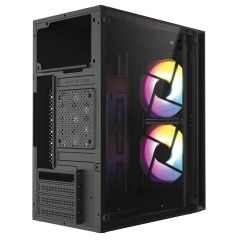 Frisby FC-8970G 300W 2x Rainbow Fanlı Micro-ATX Gaming Kasa