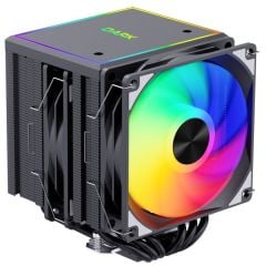 Dark Freezer PRO X120D 2025 Edition Intel LGA1700 & AMD AM5 Uyumlu 2x 120mm ARGB 4‑Pin PWM Fanlı 6x 6 mm Heat Pipe 230 W TDP Direct‑Contact Hava İşlemci Soğutucu