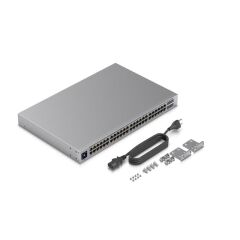 UBNT USW-48-POE 48 PORT GIGABIT + 4X1GB SFP UPLINK 195W POE YÖNETİLEBİLİR RACKMOUNT SWITCH