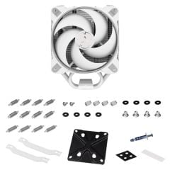 RCTIC Freezer 34 eSports DUO ACFRE00074A Gri‑Beyaz Tower CPU Cooler (Intel LGA 1851/1700/1200/115x/2066/2011‑3, AMD AM5/AM4)