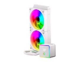 Frisby FCL-240W Beyaz 240mm ARGB PWM Fanlı İşlemci Sıvı Soğutma Sistemi