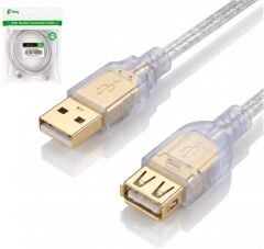 Feny FN-AF3015 USB2.0 AM-AF Şeffaf Uzatma Kablosu 1.5M