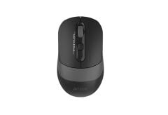 A4 Tech Fstyler FG10CS Air2 Dual Mode Bluetooth + 2.4GHz Nano Şarjlı 2000 DPI Sessiz Optik Mouse - Siyah/Gri