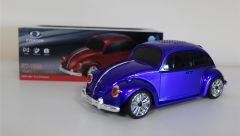 Everton RT-1939 Lacivert Arabalı Bluetooth FM-USB-TF-AUX Şarjlı Nostaljik Radyo