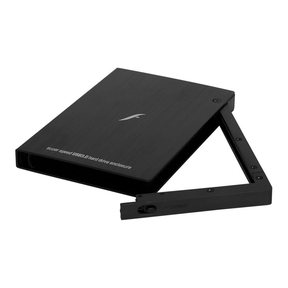 Frisby FHC-2540B 2.5'' USB 3.0 Siyah SATA Vidasız HDD Kutusu