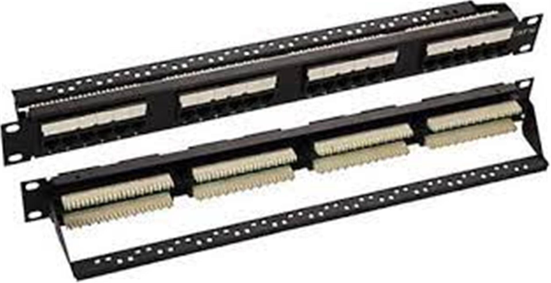 Apronx APX-UBTP24 24 Port Zırhlı (Shuttered) UTP Boş Patch Panel