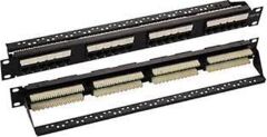 Apronx APX-UBTP24 24 Port Zırhlı (Shuttered) UTP Boş Patch Panel