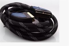 S-Link SLX-936 SCART to SCART 3 Metre Altın Uçlu Gold Kaplama Korumalı AV Bağlantı Kablosu