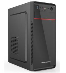PowerBoost VK‑1626 350W USB 3.0 ATX Shiny Piano Siyah Kasa