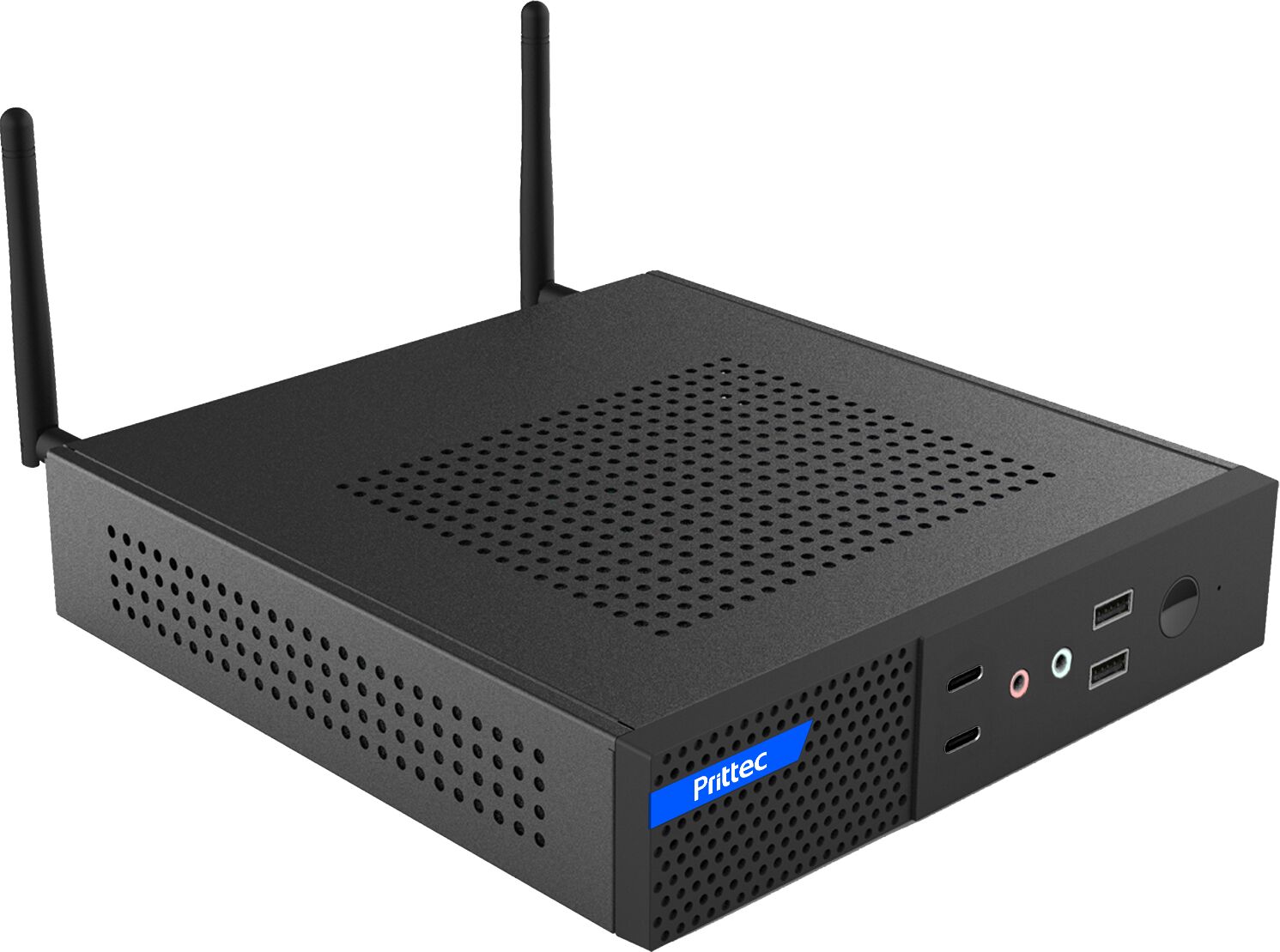 PRITTEC Q7-TH610L Barebone Mini PC FreeDOS (SSD, RAM, CPU Yok) Mini Bilgisayar