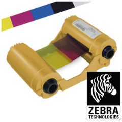 Zebra 800033-840 Renkli Ribbon ZXP3 YMCKO Tek Yüze 200 Baskı