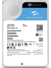 Seagate SkyHawk AI ST20000VE003 20TB 3.5'' SATA 6Gb/s 7200RPM 512MB Cache 7/24 Güvenlik HDD 5 Yıl Resmi Distribütör Garantili