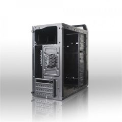 PowerBoost VK‑V02m 350W USB 3.0 Micro ATX Siyah Kasa JBST‑VKV02m Micro ATX 350W Güç Kaynağı 80 mm Arka Fan SPCC 0,4 mm