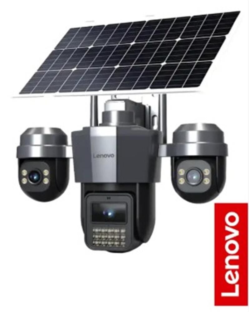 Lenovo W14C-Z 5MP+5MP+5MP 3 Lens AOV Smart 4G Solar Kamera