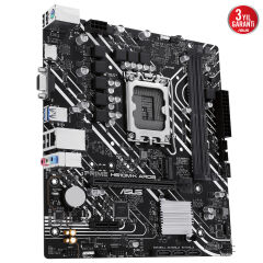Asus Prime H610M-K ARGB Intel H610 LGA1700 DDR5 5600MHz (OC) HDMI VGA mATX Anakart