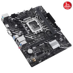 Asus Prime H610M-K ARGB Intel H610 LGA1700 DDR5 5600MHz (OC) HDMI VGA mATX Anakart
