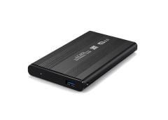 Hytech HY-HDC23 2.5″ USB 3.0 SATA 2.5″ HDD/SSD Kutusu Siyah Alüminyum Plug‑and‑Play