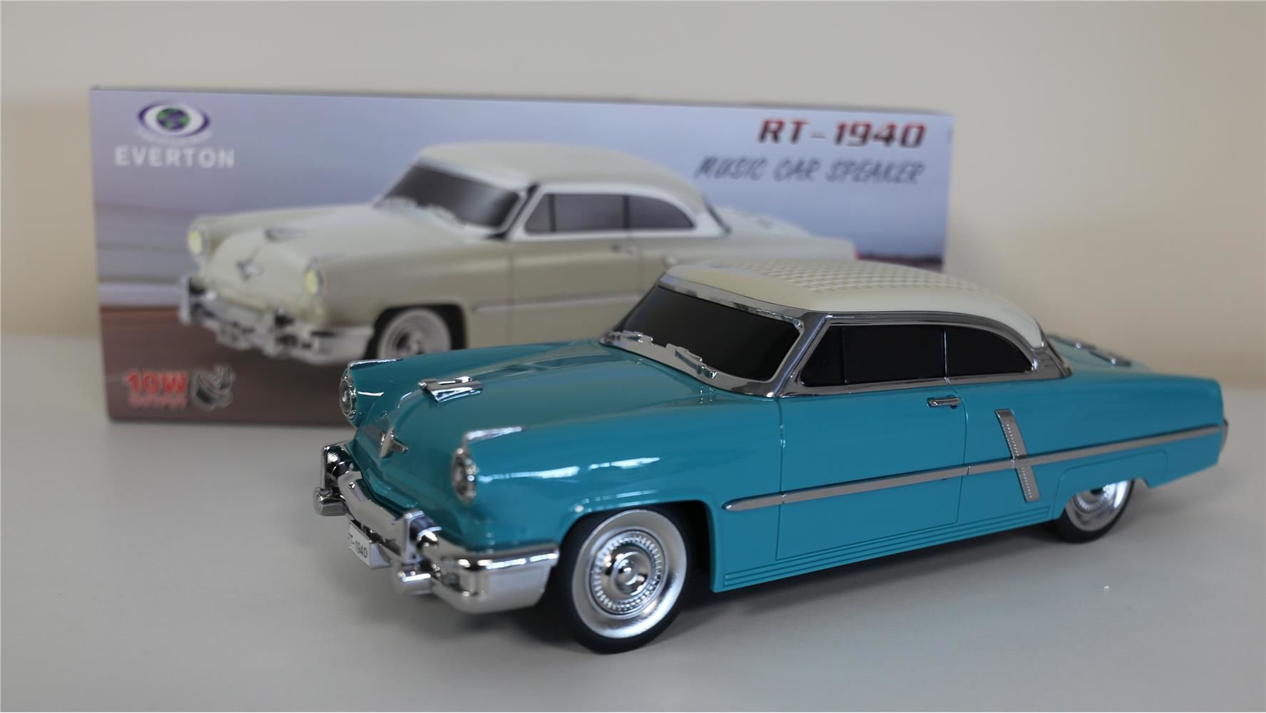 Everton RT-1940 Zümrüt Bluetooth FM-USB-TF-AUX Şarjlı Nostaljik Radyo
