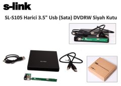 S-link SL-S105 USB 2.0 SATA Notebook DVD-RW Harici Kutusu