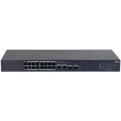 Dahua CS4218-16ET-135 16 Port 16xFE + 2xGE + 2xGE/SFP Yönetilebilir 135W PoE Switch