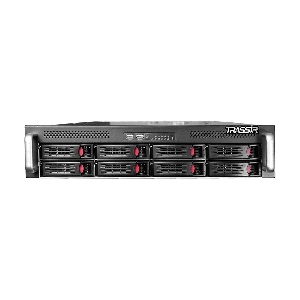 TRASSIR NeuroStation 8800R/128-S RAID INT 128 Kanal 2U 8 Slot Ağ Video Kayıt Cihazı (NVR)