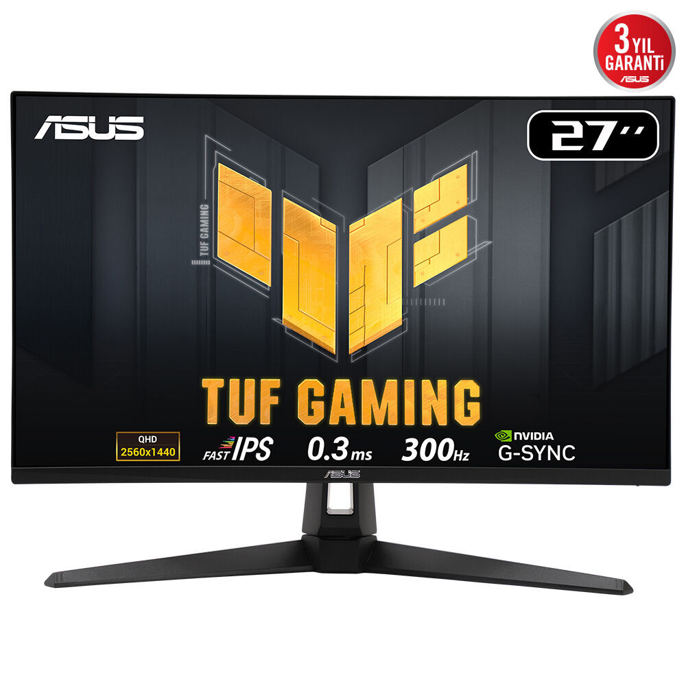 Asus 27'' TUF Gaming VG27AQM5A IPS Gaming Monitör 0.3ms Siyah