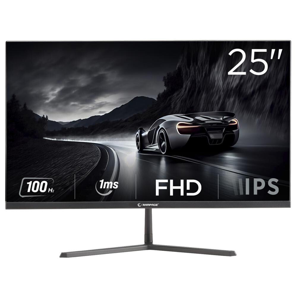 Rampage 25'' RM25R100 100Hz 1ms IPS FHD PC Flat Oyuncu Monitörü