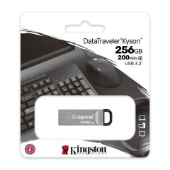 Kingston DataTraveler Kyson 256GB USB 3.2 Gen 1 Metal Flash Bellek - DTKN/256GB