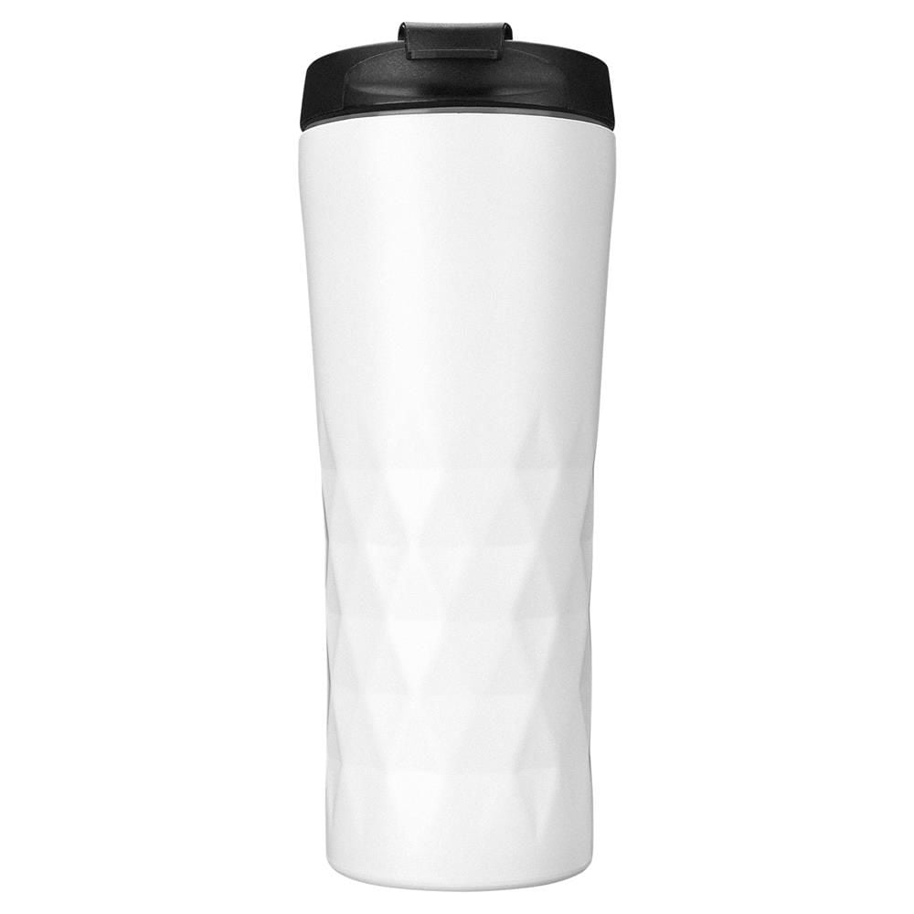 S-link SL-TM1972B Mat Beyaz 500 ML İç 304 Dış 201 Paslanmaz Çelik Termos Kupa