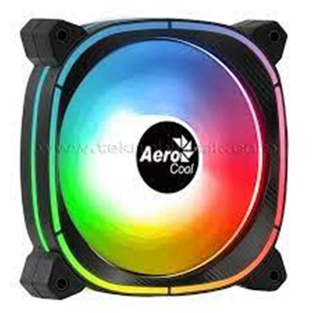 Aerocool AE CFASTR12F Astro 12F PWM 12CM ARGB LED Kasa Fanı – 120 mm 600‑1800 RPM 68.4 CFM 2.07 mmH₂O Hidrolik Rulman ARGB PWM Daisy‑Chain Uyumlu
