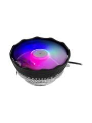 Frisby FCL‑F1336C Intel 1366 / 115x / 1200 / 1700‑AMD AM2 / AM2+ / AM3 / AM4 / AM5 Soket Uyumlu 120 mm ARGB PWM Bakır Borulu CPU Fanı Sessiz Soğutucu