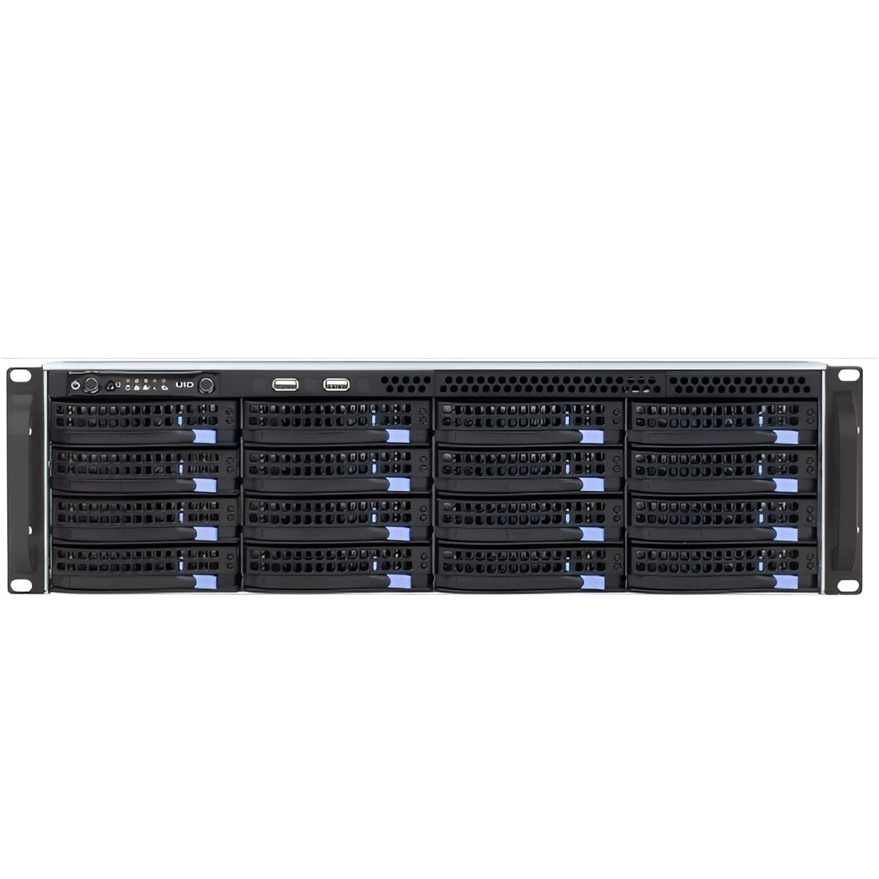 TRASSIR UltraStation 16/x RAID INT 300 Kanal 3U 16 Yuvalı NVR Kayıt Cihazı