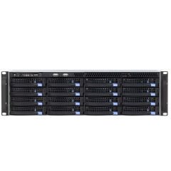 Trassir UltraStation 16/x RAID (INT) 300 Kanal 3U 16 Yuvalı Kurumsal Depolama ve Video Kayıt Sunucusu (NVR)