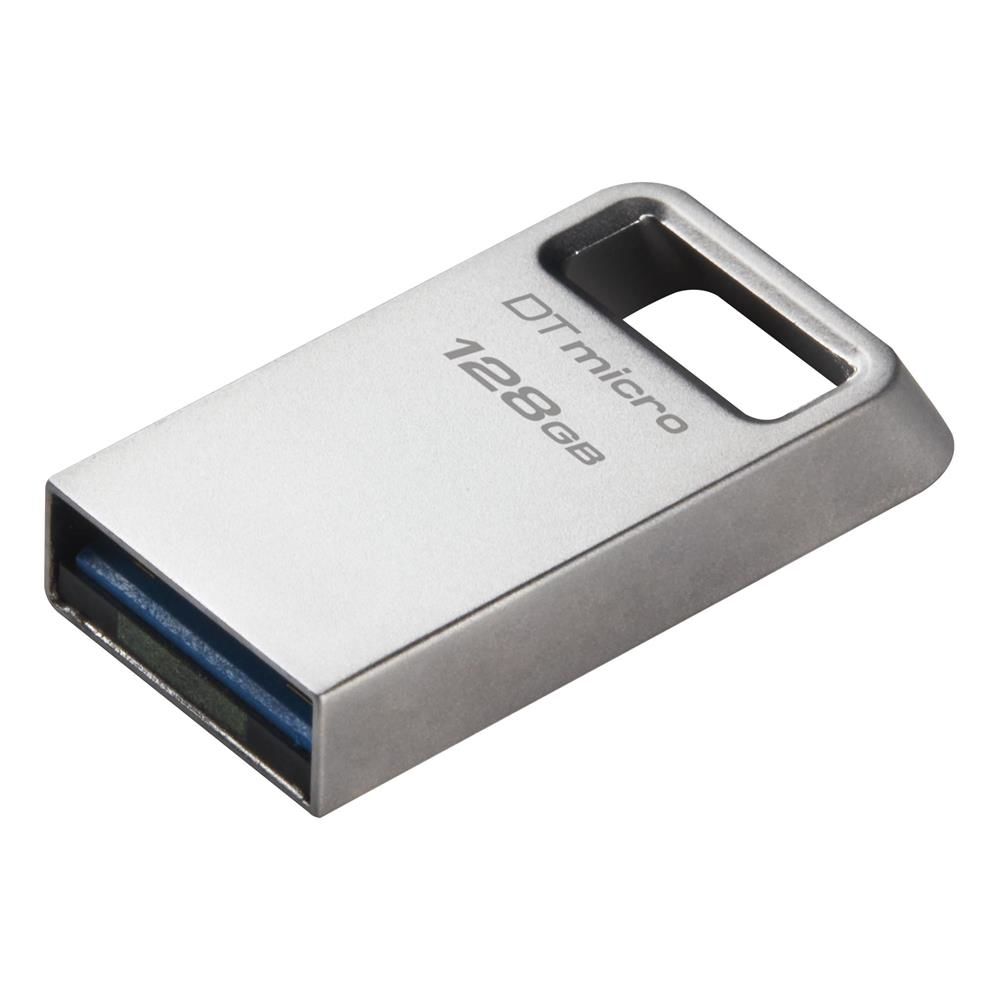 Kingston DataTraveler Micro 128GB USB 3.2 Gen 1 Metal Flash Bellek - DTMC3G2/128GB