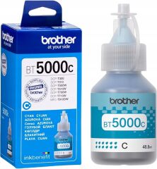 Brother BT5000C Cyan Mavi 5.000 Sayfa Şişe Mürekkep DCP-T300-310-500-510-700-710 MFC-T800-810