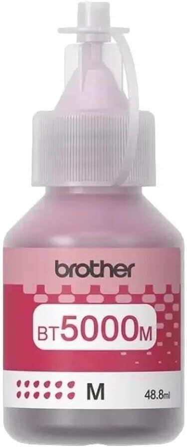 Brother BT5000M Magenta Kırmızı 5.000 Sayfa Şişe Mürekkep DCP-T300-310-500-510-700-710 MFC-T800