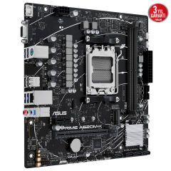 Asus Prime A620M-K AMD A620 Soket AM5 DDR5 6400MHz (OC) HDMI VGA M.2 mATX Anakart