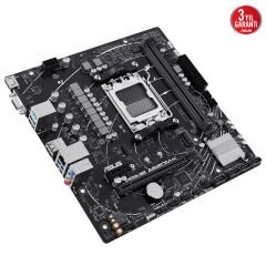 Asus Prime A620M-K AMD A620 Soket AM5 DDR5 6400MHz (OC) HDMI VGA M.2 mATX Anakart