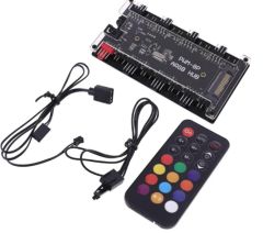 Inca ISS‑02XN Intel/AMD 2×120 mm ARGB LED Fanlı AM5 Uyumlu Control Remote CPU Liquid Cooler – Bakır Soğutucu Taban, 800‑1800 RPM PWM Fan, 63 CFM, 2500 RPM Pompa