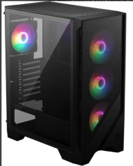 MSI MAG FORGE 120A B65 650W 80+ Bronze ATX Mid Tower Gaming Kasa Temperli Cam RGB Fanlı PSU Dahil Bilgisayar Kasası