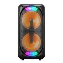 Mikado MD-801KP 30W Bluetooth-USB-TF-FM-Led Işıklı Kablolusuz Mikrofonlu Toplantı-Parti Hoparlörü