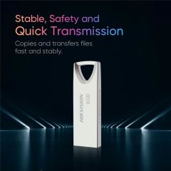 Hikvision M200 8GB USB 2.0 Metal Kasa Flash Bellek - HS-USB-M200-8G