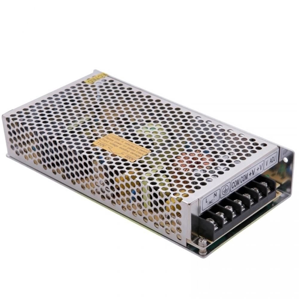Apronx APX‑1215A 12 V 15 A Metal Kasa Güvenlik Kamera Güç Adaptörü – 180 W, Aşırı Yük/Kısa Devre/Isı Koruması