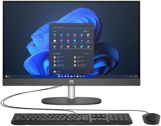 HP ProOne 240 G10 D21FRET Ultra 7-155U 8GB 512GB 23.8'' DOS -Siyah