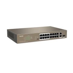 TENDA TEF1118P-16-150W 16FE PoE Port (150W), 1GE Uplink, 1xCombo SFP Switch