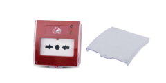 Teknim TFA-0165 Yangın Alarm Buton Koruma Kapağı (Kır-Bas Butonlar İçin Şeffaf Plastik Kapak)