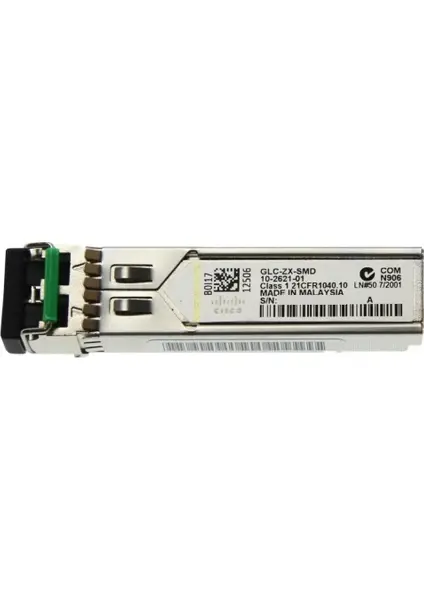 CISCO GLC-ZX-SMD 1000BASE ZX SFP TRANSCEIVER MODULE SMF 1550NM DOM MAX 70KM