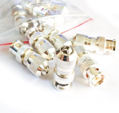 EZCOOL BNC Konnektör Vidalı 10'lu Paket CCTV Kamera Bağlantı Konnektörü