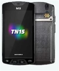 M3 Mobile TN15 GMS 2D Scanner, BT, GPS, NFS(HF) 4 GB 64 GB Android 8.1 El Terminali
